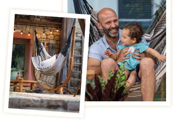 Organic Cotton Hammock Chair | LA SIESTA