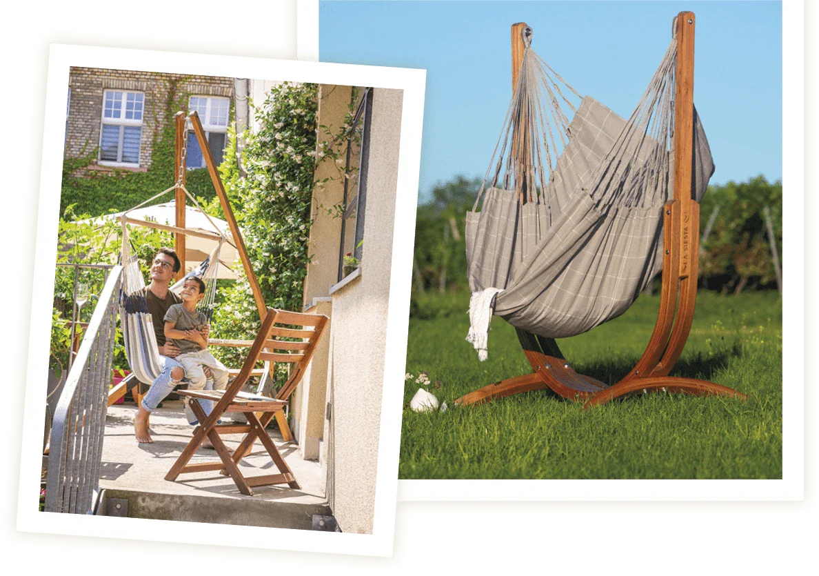 Hanging a hammock chair discount