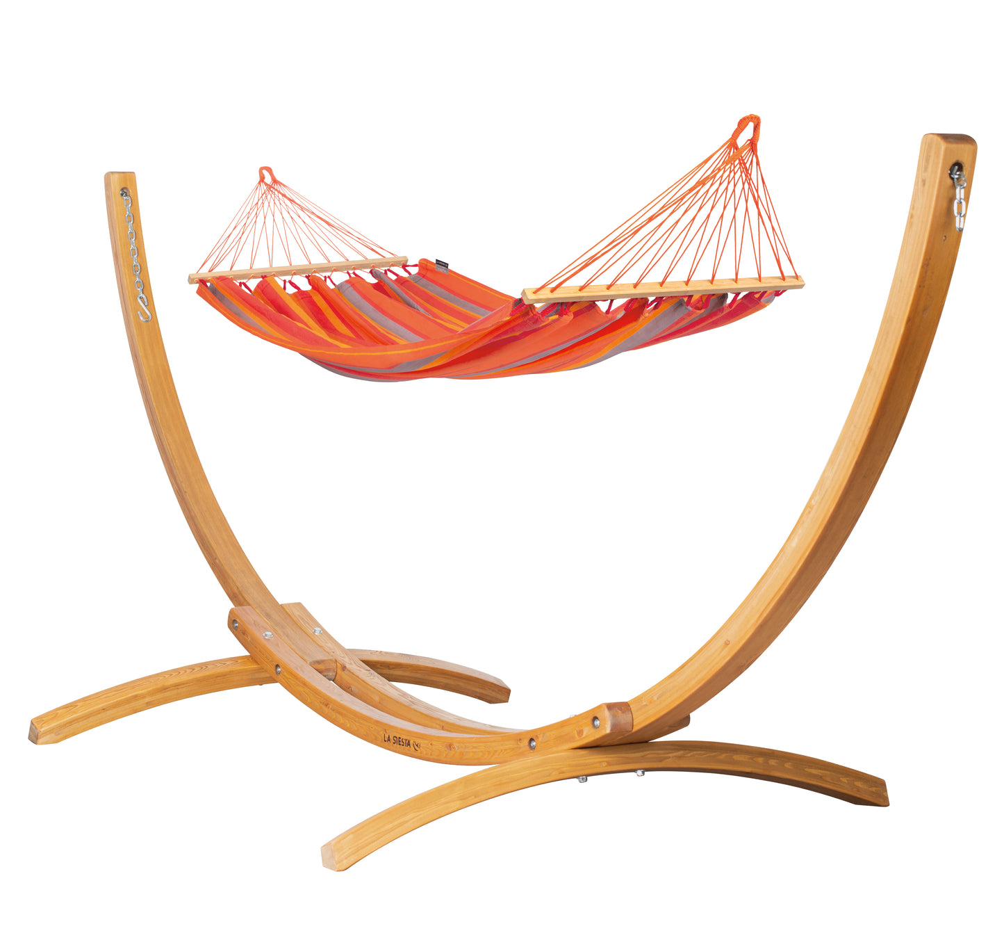 Elipso Outdoor R - Weather-Resistant Spreader Bar Hammock with FSC® certified Larch Stand