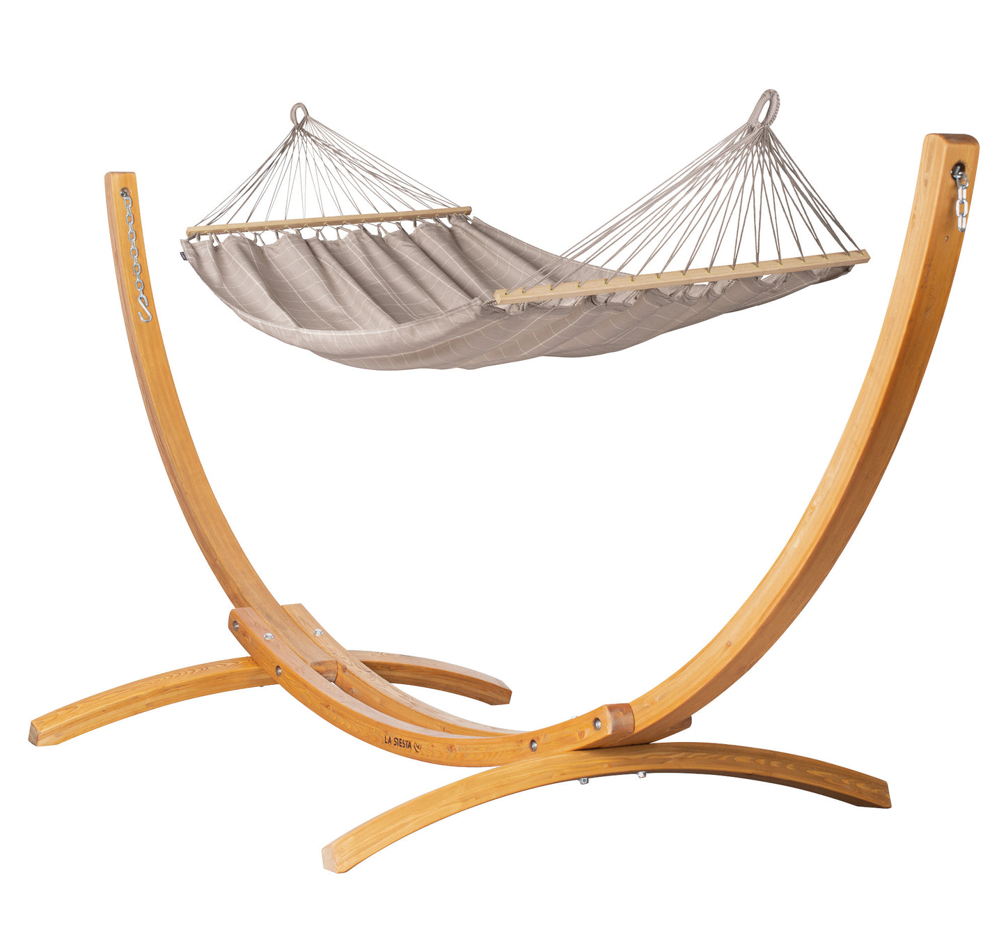 Elipso Outdoor R - Weather-Resistant Spreader Bar Hammock with FSC® certified Larch Stand