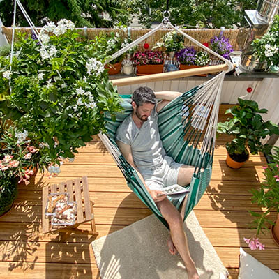 Hang your hammock chair