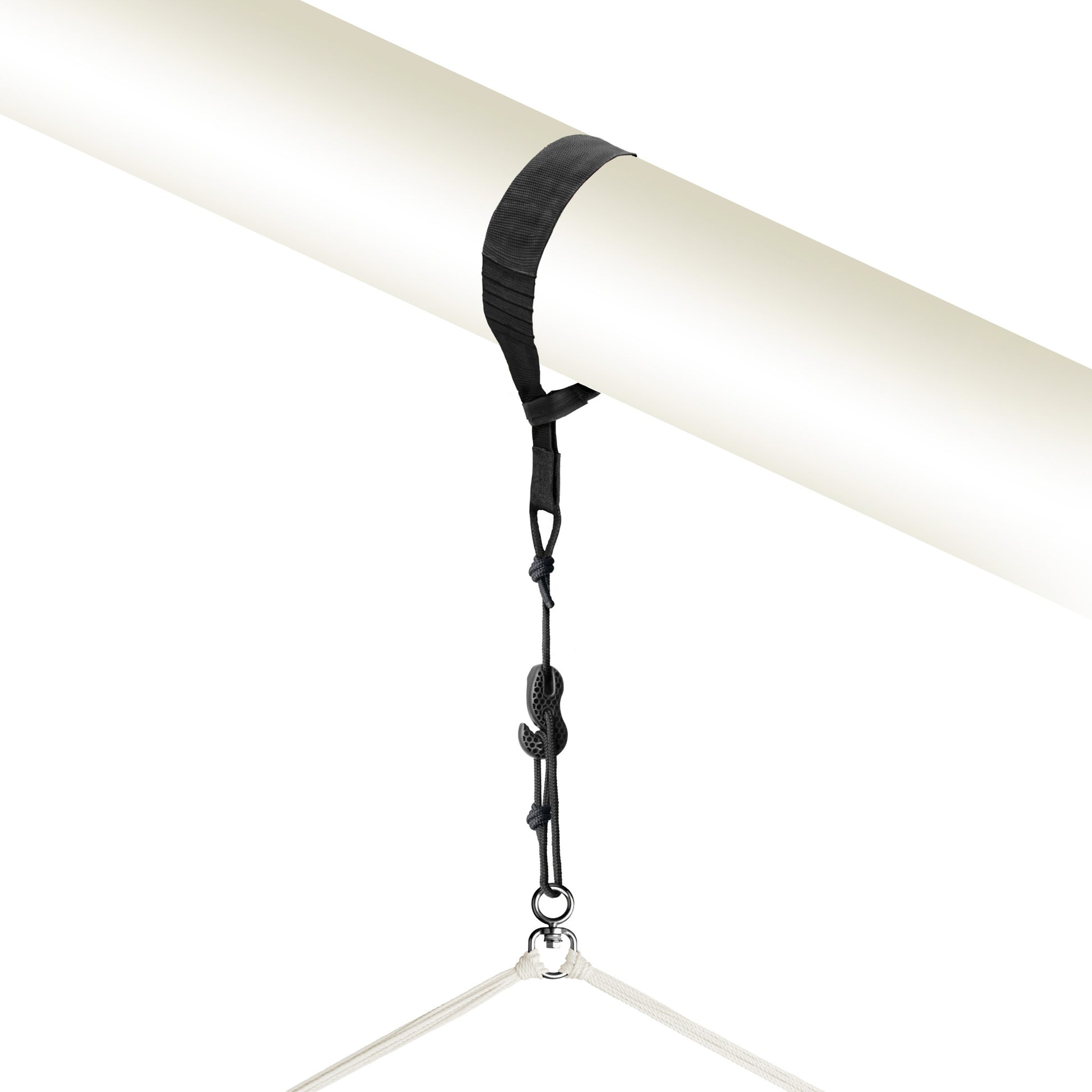 TreeMount Black - Sujeción para sillas colgantes en árboles y vigas