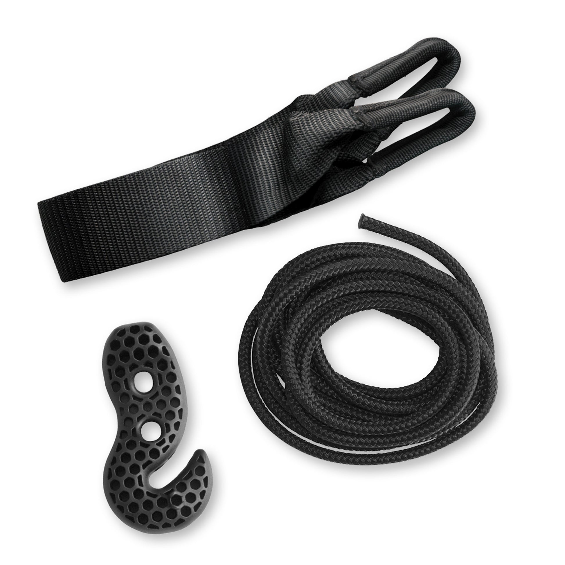 TreeMount Black - Sujeción para sillas colgantes en árboles y vigas