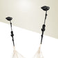 CasaMount 2rope Black - Wall, Ceiling & Beam Suspension Set for Hammocks