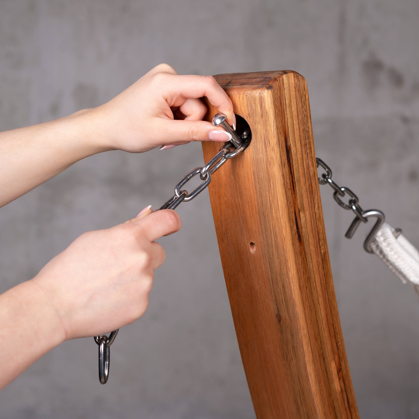 Maera Eucalyptus - FSC™ Certified Eucalyptus Stand for Single Size Hammocks