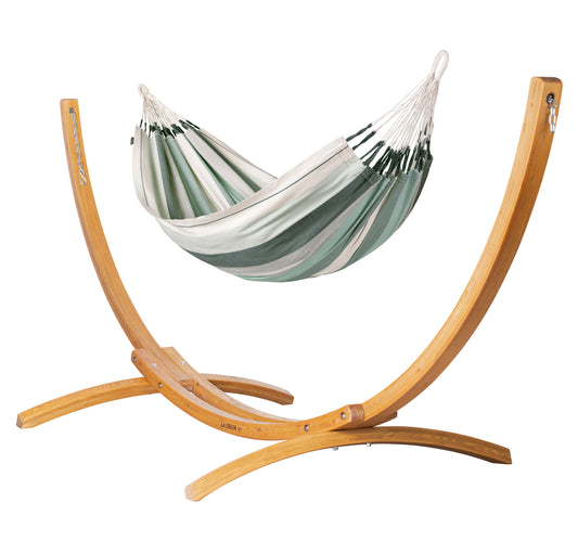 Elipso Organic - Organic Cotton Hammock with FSC® certified Larch Stand