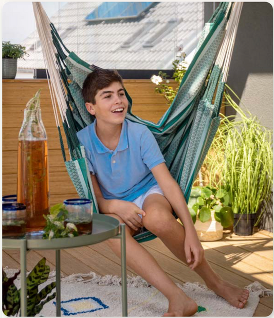 Habana Agave - Organic Cotton Comfort Hammock Chair