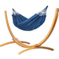 Elipso Outdoor Marine - Weather-Resistant Double Hammock with FSC® certified Larch Stand