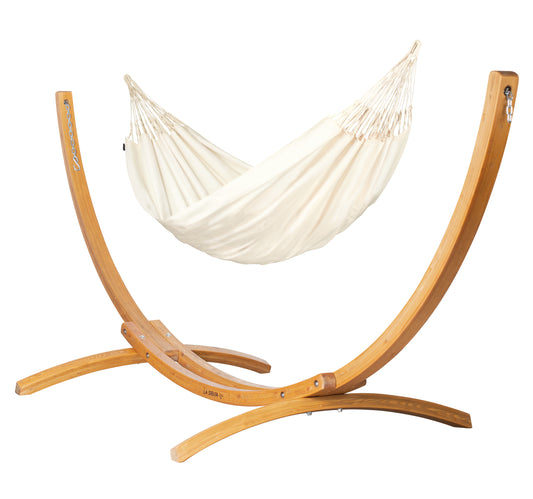 Elipso Outdoor - Weather-Resistant Hammock with FSC® certified Larch Stand