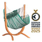 Udine Organic Agave - Organic Cotton Hammock Chair with FSC® certified Eucalyptus Stand