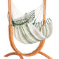 Udine Outdoor Cedar - Weather-Resistant Hammock Chair with FSC® certified Eucalyptus Stand