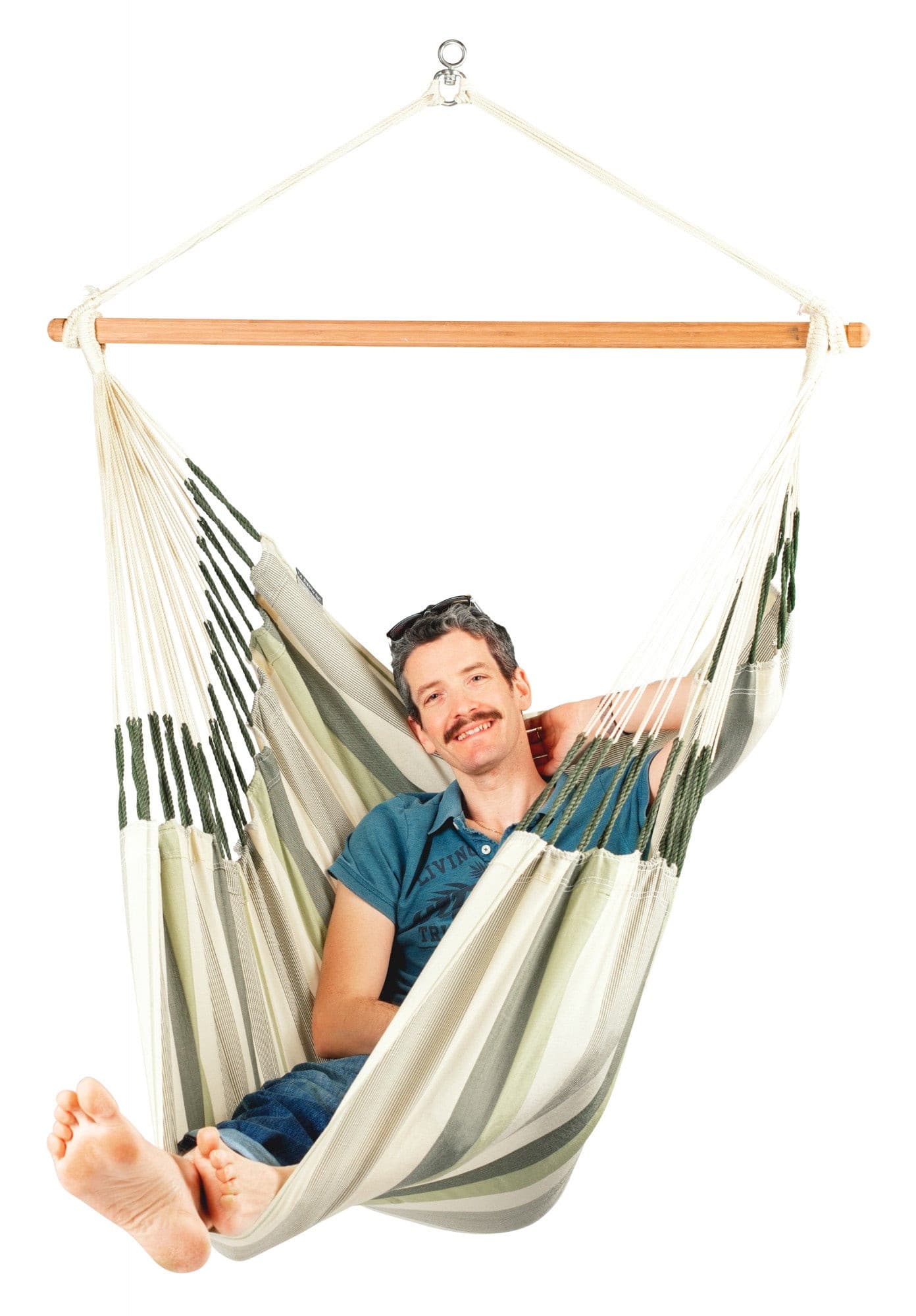 Domingo Cedar - Weather-Resistant Comfort Hammock Chair | LA SIESTA