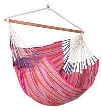 Habana Flamingo - Silla colgante kingsize de algodón orgánico