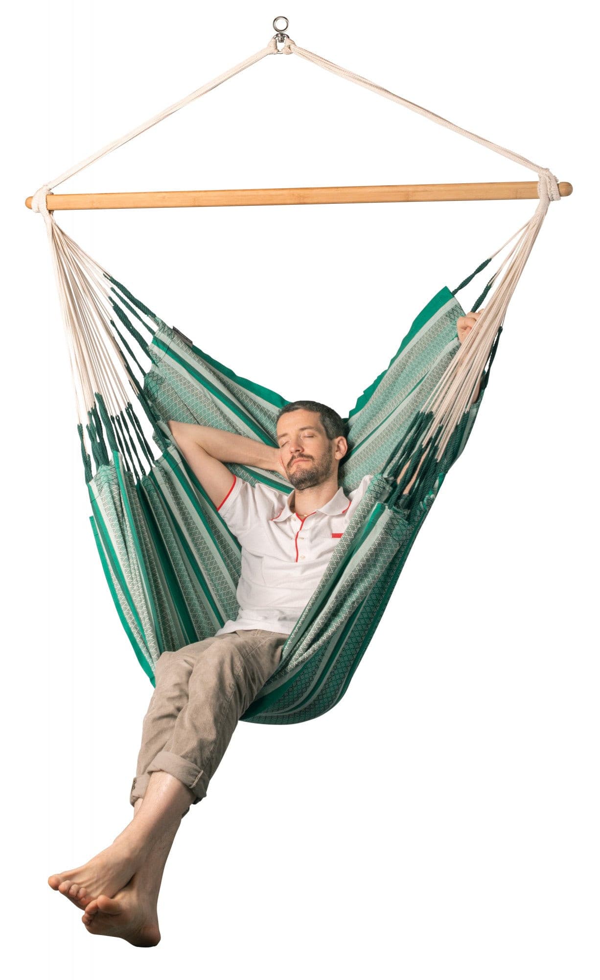 Habana Agave Organic Cotton Kingsize Hammock Chair LA SIESTA