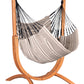 Udine Organic Zebra - Organic Cotton Hammock Chair with FSC® certified Eucalyptus Stand