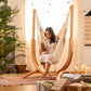 Cumbia Organic Latte - Organic Cotton Comfort Hammock Chair